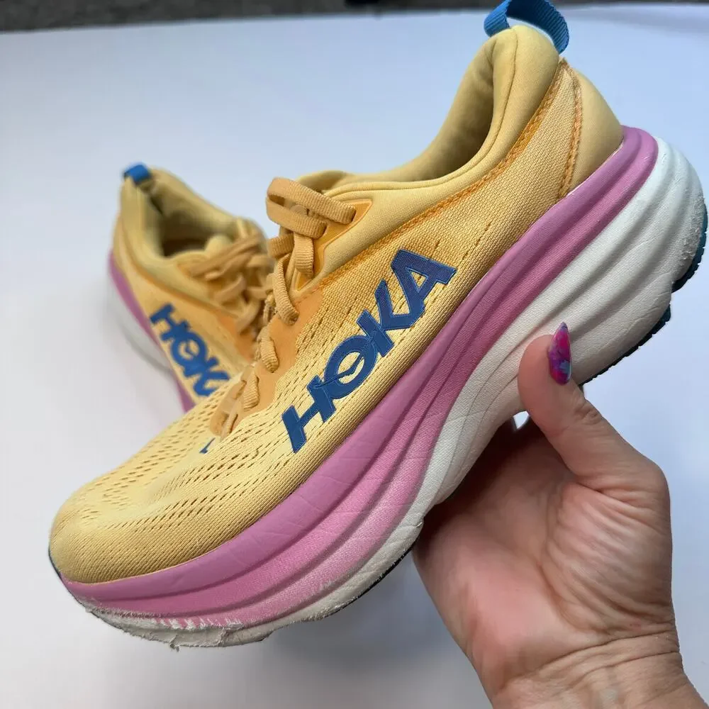 Hoka Bondi 8 Impala Clayman Sneakers